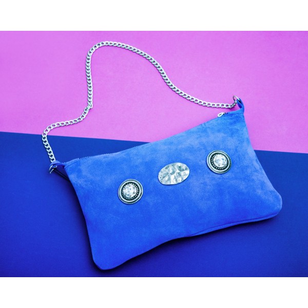 "My Blue"  Women's Leather Bag