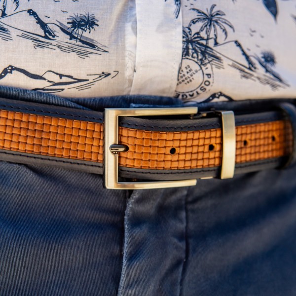 OAK Men's Leather Belt  M126