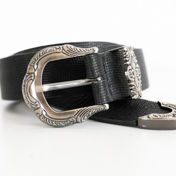 "All I want" Women's Leather Belt 