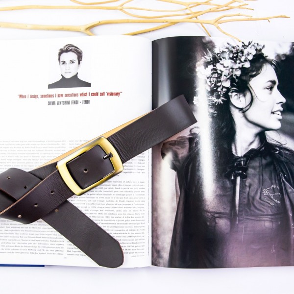 "Simplicity" Women's Leather Belt 