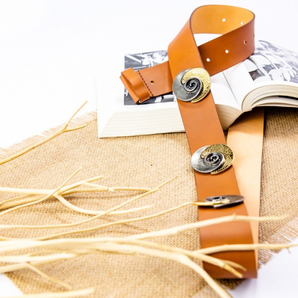 "Andromachi" Women's Leather Belt 