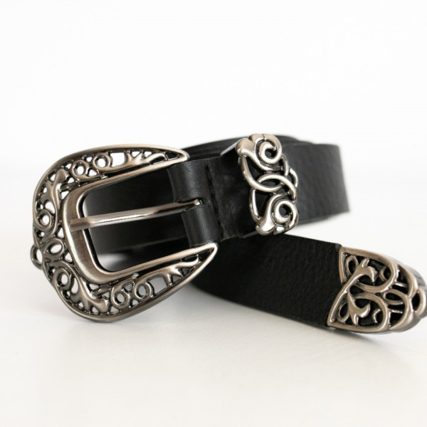 "Forever young" Women's Leather Belt 