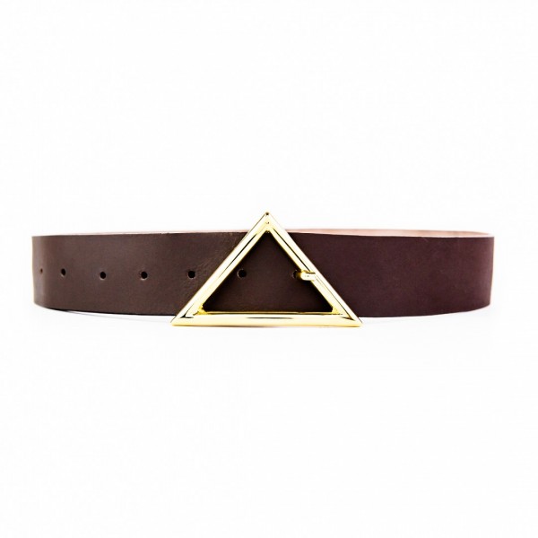 "Triad"  Women's Leather Belt   