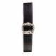 "Save the Queen" Women's Leather Belt     