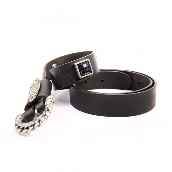 "Get right" Women's Leather Belt   