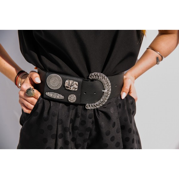 "Fiume" Women's Leather Belt     