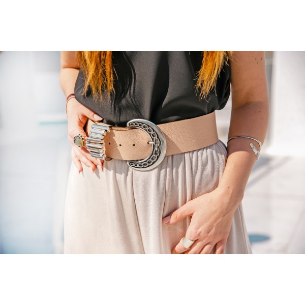 "New life" Women's Leather Belt     