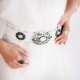 "White Bride" Women's Leather Belt     