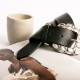 "Croco" Women's Leather Belt     