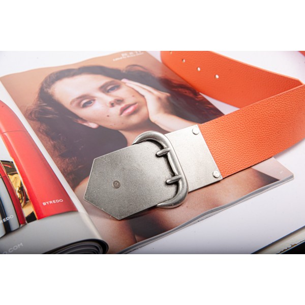 "Only time 2" Women's Leather Belt     