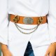 "Don't be so shy" Women's Leather Belt     