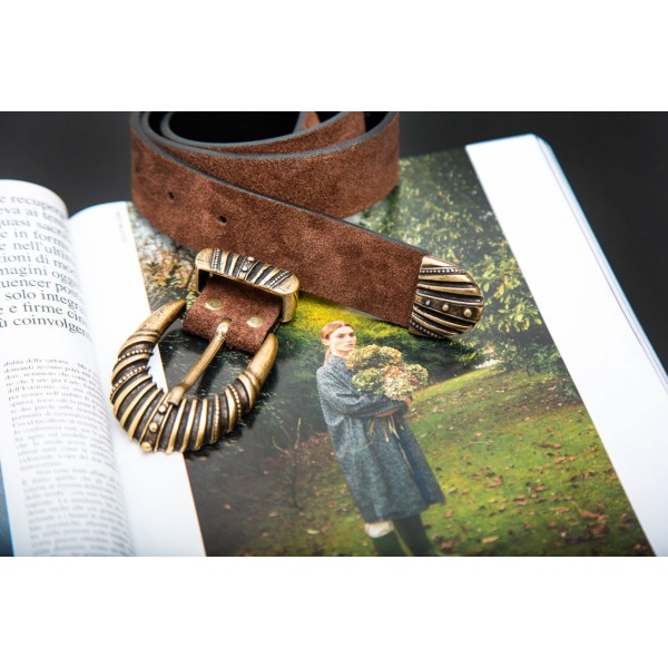"On the road" Women's Leather Belt     