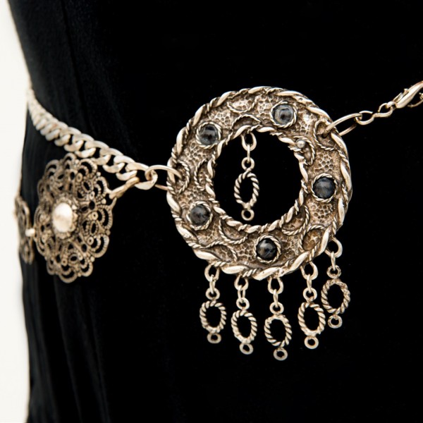 "Last chain" Women's Leather Belt     