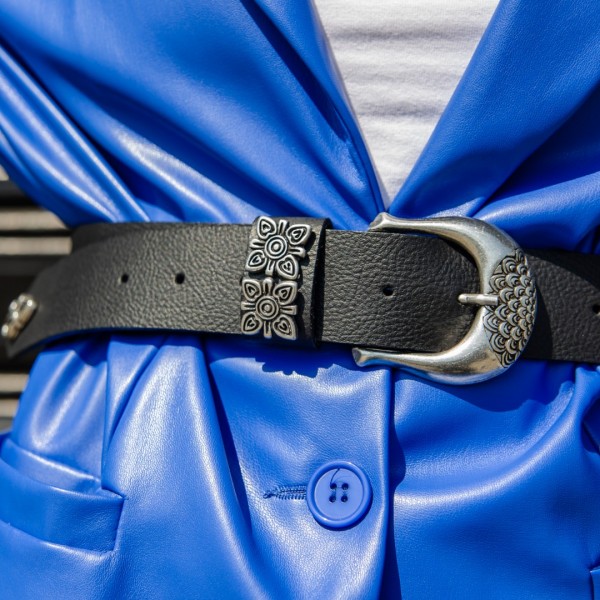 "Turn me on" Women's Leather Belt     