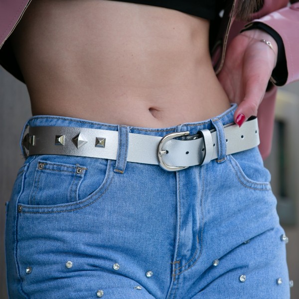 "Supermodel" Women's Leather Belt     